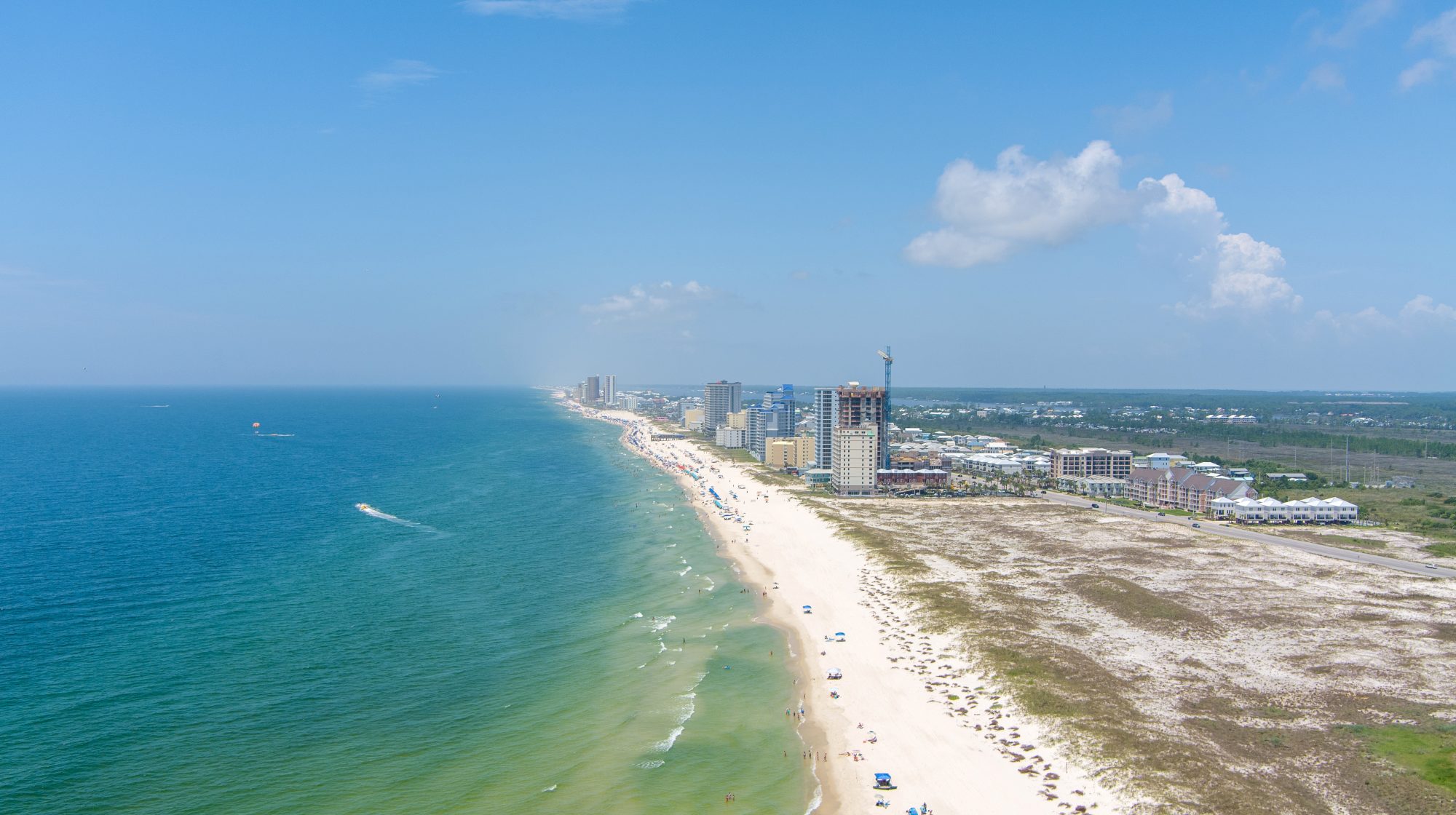 Gulf Shores AL sandy white beaches